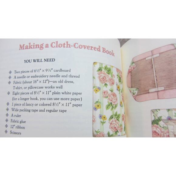 "The Daring Book for Girls" Ages 8+ Arts & Crafts, How To - Picture 5 of 6